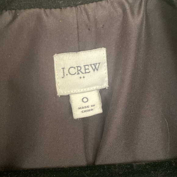 JCrew Factory City Coat in black - Picture 6 of 7